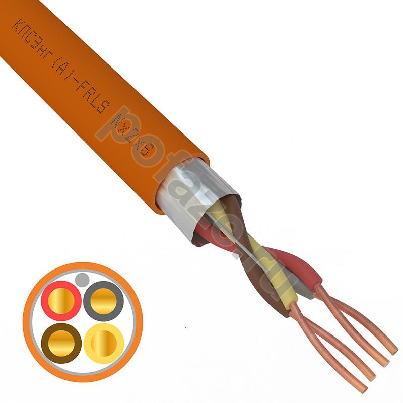 Кабель огнестойкий КПСЭнг(А)-FRLS 2x2x0,75мм2 ИВКЗ
