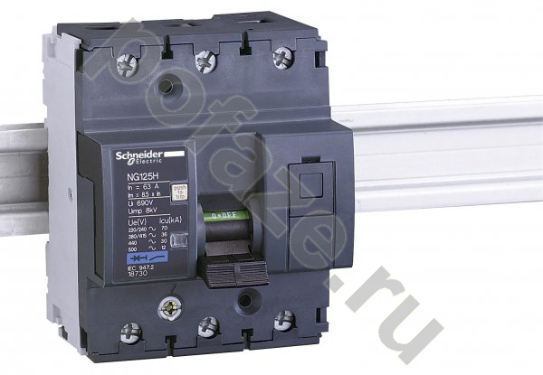 Schneider Electric Acti 9 NG125H 3П 40А (C) 12кА