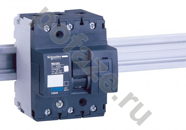 Автоматический выключатель Schneider Electric Acti 9 NG125L 3П 16А (C) 40кА