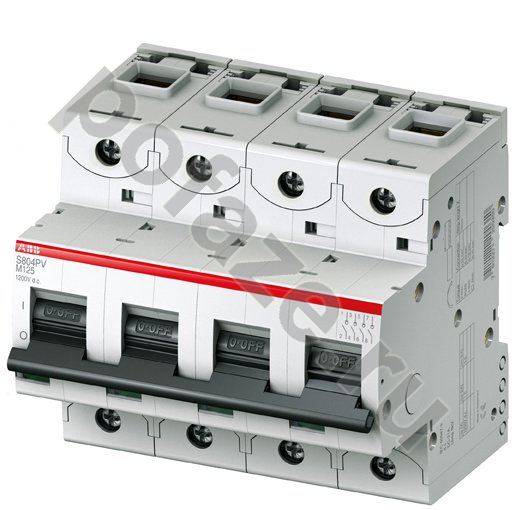 ABB S804PV 4П 125А (S) 5кА (DC)