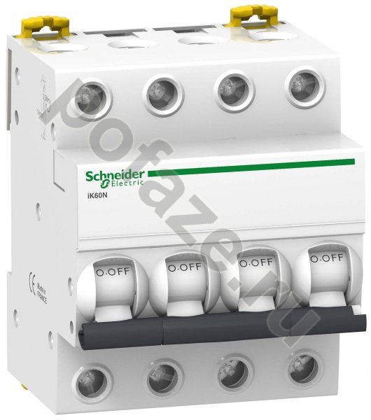 Автоматический выключатель Schneider Electric Acti 9 iK60 3П+Н 25А (C) 4кА