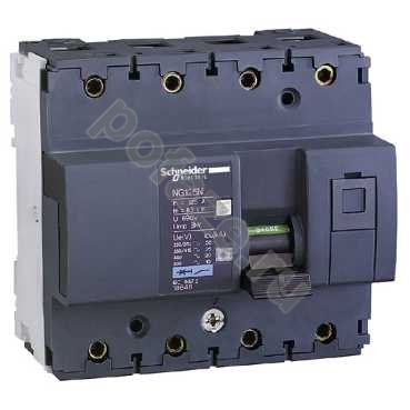 Автоматический выключатель Schneider Electric Acti 9 NG125N 3П+Н 100А (C) 10кА
