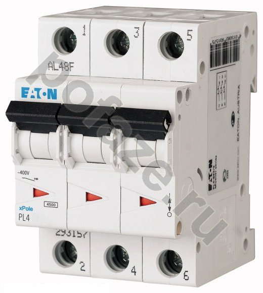 EATON 3П 50А (C) 4.5кА