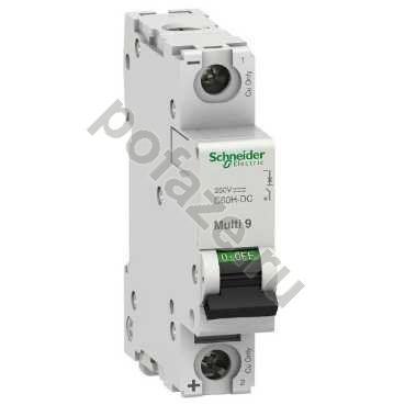 Автоматический выключатель Schneider Electric C60H-DC 1П 25А (C) 6кА (DC)