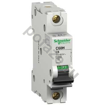 Автоматический выключатель Schneider Electric C60H 1П 1А (C) 15кА