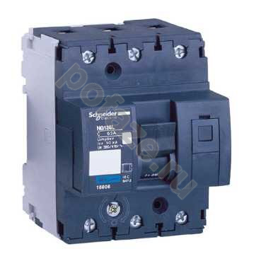 Автоматический выключатель Schneider Electric Acti 9 NG125L 3П 10А (D) 40кА