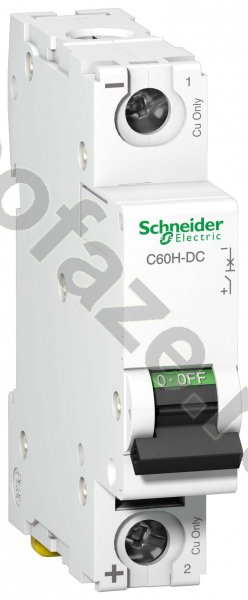 Автоматический выключатель Schneider Electric Acti 9 C60H-DC 1П 0.5А (C) 10кА (DC)