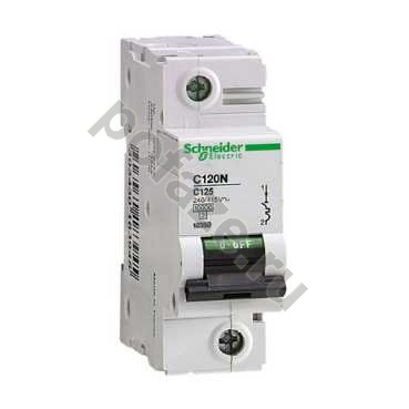 Автоматический выключатель Schneider Electric C120N 1П 63А (D) 10кА