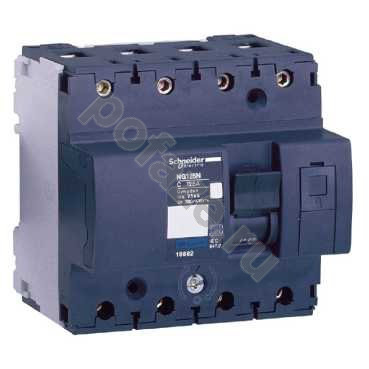 Автоматический выключатель Schneider Electric Acti 9 NG125N 3П+Н 25А (C) 10кА