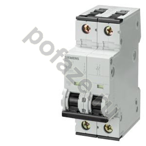 Автоматический выключатель Siemens 2П 40А (B) 10кА
