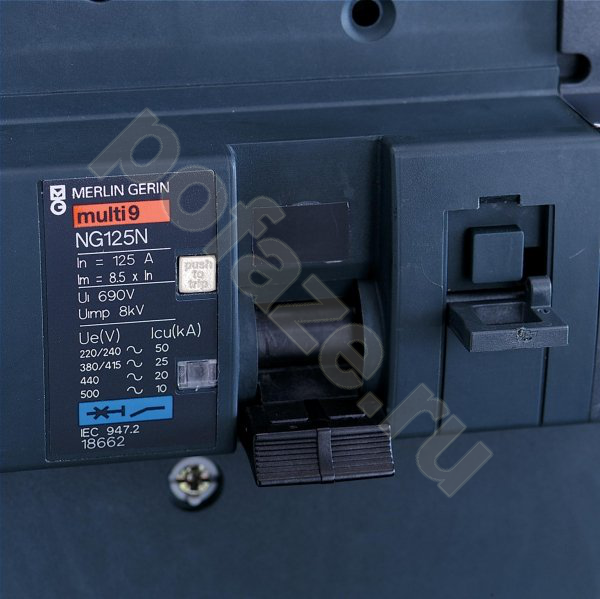 Автоматический выключатель Schneider Electric Acti 9 NG125N 3П+Н 125А (C) 10кА