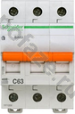 Schneider Electric Домовой ВА63 3П 63А (C) 4.5кА