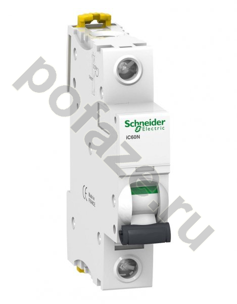 Автоматический выключатель Schneider Electric iC60N 1П 63А (B) 6кА