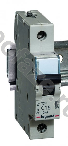 Автоматический выключатель Legrand TX3 1П 16А (C) 6кА
