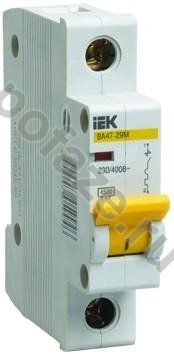 Автоматический выключатель IEK ВА47-29М 1П 1.6А (B) 4.5кА