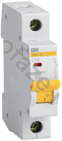 IEK ВА47-29 1П 1.6А (C) 4.5кА