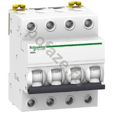 Автоматический выключатель Schneider Electric Acti 9 iK60 3П+Н 6А (C) 6кА