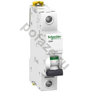 Автоматический выключатель Schneider Electric Acti 9 iC60H 1П 0.5А (D) 10кА