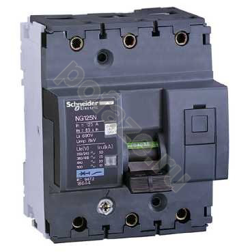 Автоматический выключатель Schneider Electric Acti 9 NG125N 3П 125А (C) 10кА