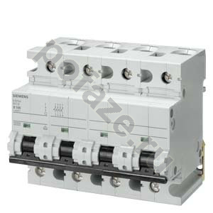Автоматический выключатель Siemens 4П 125А (B) 10кА