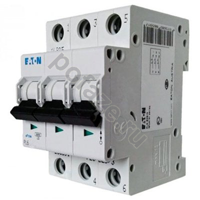 Автоматический выключатель EATON 3П 40А (C) 6кА