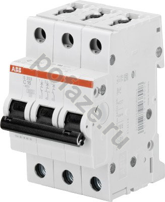 ABB S203 3П 1.6А (C) 6кА