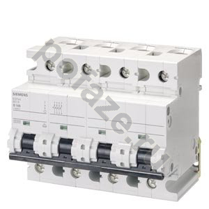 Автоматический выключатель Siemens 4П 100А (D) 10кА