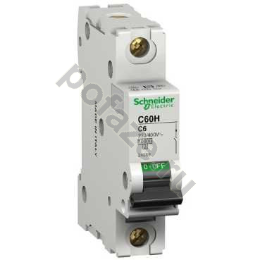Автоматический выключатель Schneider Electric C60H 1П 16А (C) 15кА