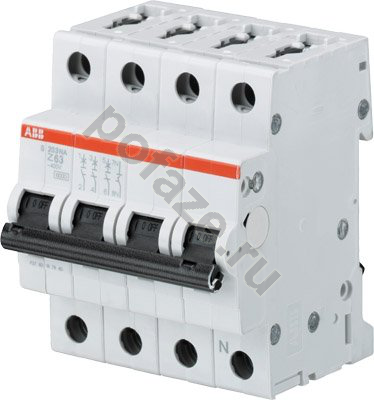 ABB S203M 3П+Н 1.6А (Z) 10кА