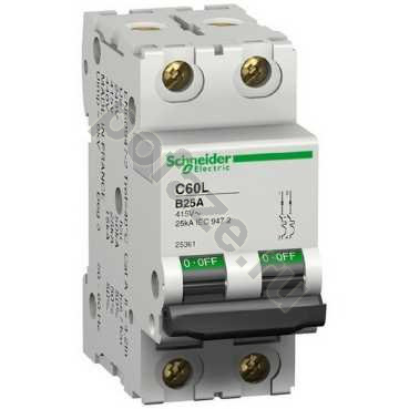 Автоматический выключатель Schneider Electric iC60L 1П+Н 50А (B) 4.5кА