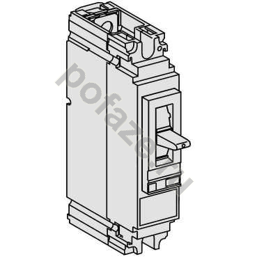 Автоматический выключатель стационарный Schneider Electric Compact NS100N 2П 100А 25кА (IP40)