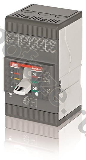 Автоматический выключатель стационарный ABB Tmax XT1N 3П 160А 36кА F F (IP40)