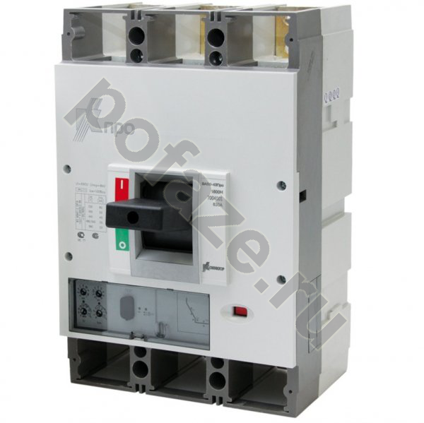 Автоматический выключатель стационарный Контактор ВА50-43Про 3П 1600А 70кА (IP20)