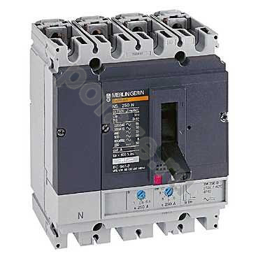 Schneider Electric Compact NS250N 4П 250А 36кА (IP40)