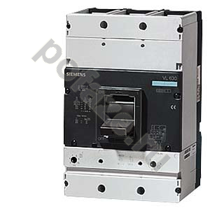 Автоматический выключатель стационарный Siemens VL630L 3П 400А 100кА (IP20)