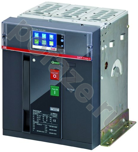 Автоматический выключатель стационарный ABB Emax2 E2.2N 3П 800А 66кА F HR (IP20)