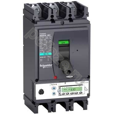 Автоматический выключатель стационарный Schneider Electric Compact NSX 3П 400А 85кА (IP30)