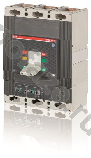 Автоматический выключатель стационарный ABB Tmax T6N 3П 630А 36кА F F (IP20)