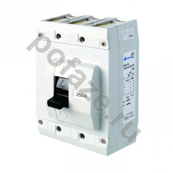 Автоматический выключатель стационарный Контактор ВА06-36-341110 3П 125А (IP20)