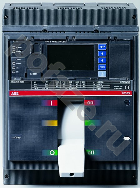 Автоматический выключатель ABB Tmax T7S 3П 1250А 50кА F F (IP20)