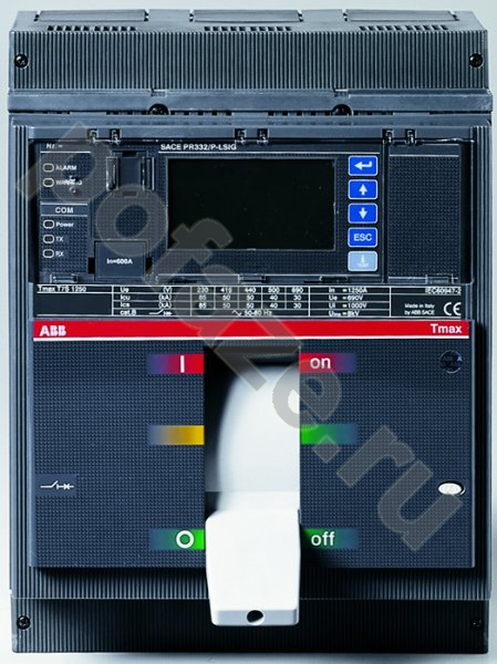 ABB Tmax T7L 4П 1600А 120кА F F (IP20)