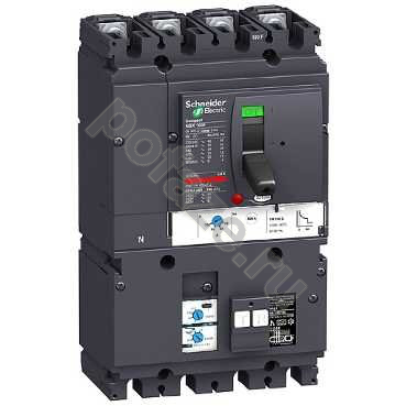 Автоматический выключатель стационарный Schneider Electric NSX100F 4П 100А 36кА (IP40)
