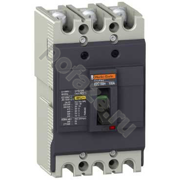 Schneider Electric EasyPact EZC 100 3П 100А 30кА (IP20)