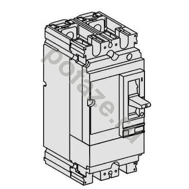 Schneider Electric Compact NS160N 1П 160А 36кА (IP40)