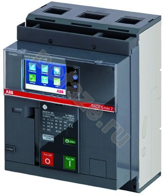 ABB Emax2 E1.2C 4П 1250А 50кА F F (IP20)