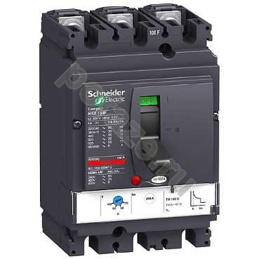 Автоматический выключатель стационарный Schneider Electric Compact NSX100B 3П 100А 25кА (IP30)