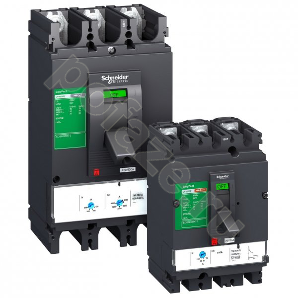 Schneider Electric Compact CVS 100B 3П 100А 25кА (IP20)