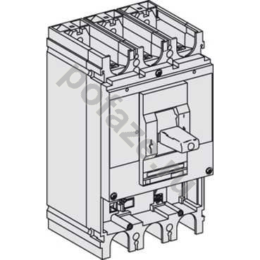 Автоматический выключатель Schneider Electric NS400L 4П 150А