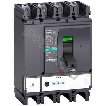 Автоматический выключатель стационарный Schneider Electric Compact NS630 4П 400А 85кА (IP30)