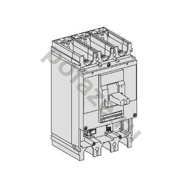 Автоматический выключатель стационарный Schneider Electric Compact NS400N 3П 400А 50кА (IP40)